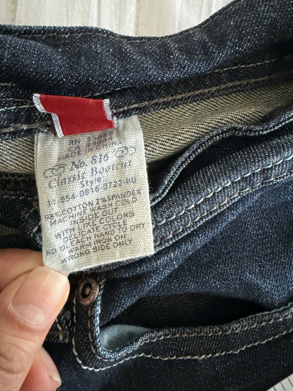 Stetson western jeans Sz-8 X long - Picture 4 of 10